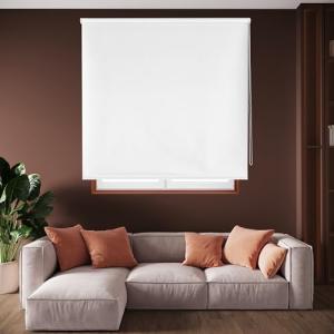 Blindecor Draco Estor enrollable opaco liso - Blanco roto,…