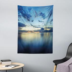ABAKUHAUS Azul Tapiz de Pared y Cubrecama Suave, Foto de Cr…