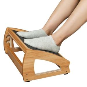 StrongTek Reposapiés de madera ajustable para oficina, mejo…