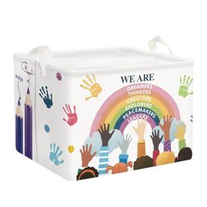 Clastyle Cestos Almacenaje Infantil Arco Iris Huella Cesta…