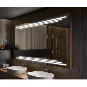 A ARTFORMA Espejo de Baño con Iluminación LED - 90x90 - Luz…