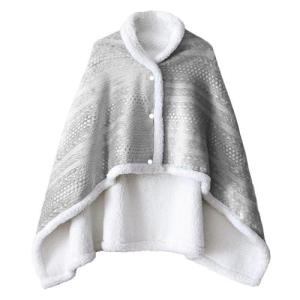 DALINA Textil - Manta Poncho de Invierno Frazada Forro Pola…