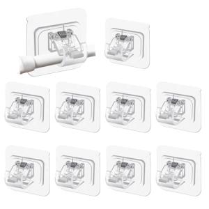 10 Piezas Soporte Barra Cortina, Soporte Cortina，Para Colga…