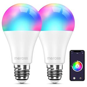 meross Bombilla Inteligente Alexa, Bombilla LED WiFI Multic…