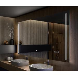 A ARTFORMA Espejo de Baño con Iluminación LED - 100x70 - Lu…