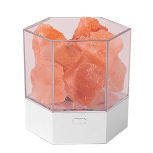 Qukaim Lámpara de sal del Himalaya difusor de aromaterapia,…