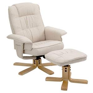 IDIMEX Charly - Sillón de relax con taburete, cómodo sillón…