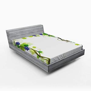 ABAKUHAUS Viñedo Sábana Elastizada, Modelo de la Hoja de la…