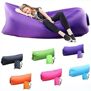 DERJLY Sofa Hinchable - Inflable Sofá Tumbona de Aire a Pru…