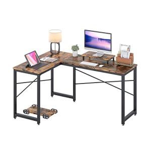 HEEYUE Escritorio para computadora, escritorio en forma de…