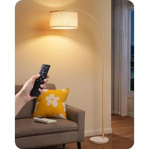EDISHIIE Lámpara de Pie de Arco para Salón, Lámpara de Pie…