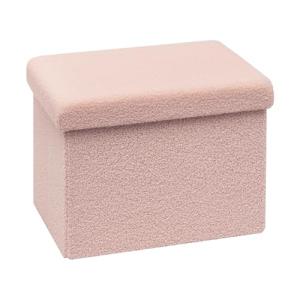 Bonlife Baúl de Almacenaje Plegable,Taburete Reposapiés,Puf…