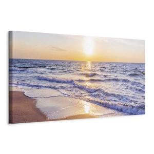 murando Cuadro en Lienzo Playa Mar 150x50 cm 1 Parte Impres…
