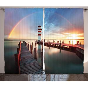 ABAKUHAUS Faro Cortinas, Las Nubes Sunset at Sea, Sala de E…