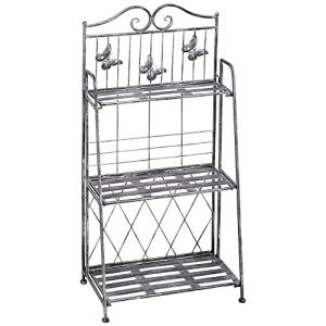 Outsunny Estantería para Plantas Plegable Soporte para Plan…
