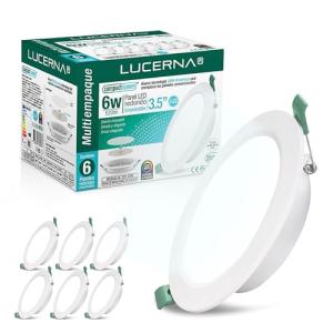 LUCERNA Downlight led techo empotrable 6W - Focos LED inter…