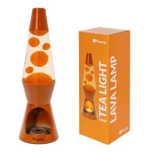 Fisura – Lámpara de lava con vela. Lámpara de lava sin elec…