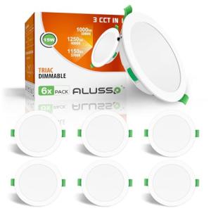 ALUSSO Focos Empotrables LED Regulables, Ultraplanos Focos…