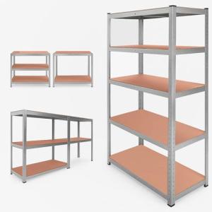 OcioDual Estanteria Metalica, Estanteria Trastero 180x90x40…