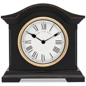 Towcester Clock Works Falkenburg Reloj de sobremesa, Negro,…
