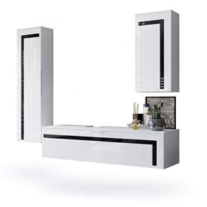 Vladon Conjunto de Muebles para baño Aloha, Cuerpo en Blanc…