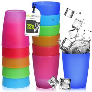 idea-station Neo vasos plastico duro 12 x 250 ml - colores…