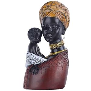 Estatua y esculturas de Busto Africano, Estatua de Mujer e…