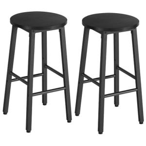 HOOBRO Juego de 2 Taburetes de Bar, Sillas de Cocina de 64…