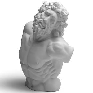 Garwor Laocoon Busto griego y romano mitología 5.5 pulgadas…