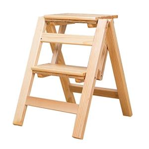 CHEMYO Taburetes con Escalera de 2 escalones Silla, Estante…