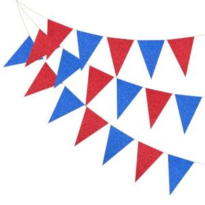 PATIKIL Banderines De 16.5 Pies, 2 Piezas Banderines De Pap…