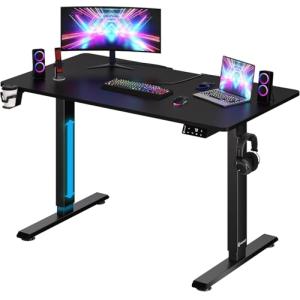 CASARIA® Escritorio Ajustable en Altura Acero Función Memor…