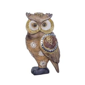 BY SIGRIS Figura Búho Marrón de Resina 21X10X11cm Figura de…