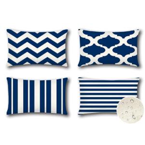 Artscope Juego de 4 Impermeables Bohemia Funda de Cojines,…