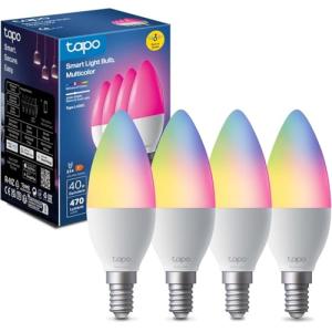 Tapo L430C (4 pack) - Bombilla conectada WiFi, bombilla LED…