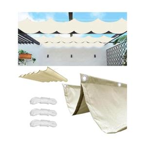 Retráctil Toldo Vela Rectangular 2x4M(AxL) Toldos Exterior…