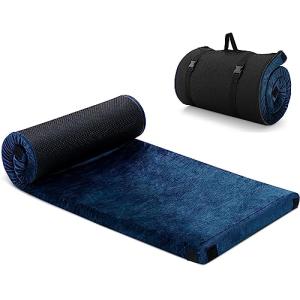 GYMAX Colchón de Espuma Viscoelástica con Bolsa de Transpor…