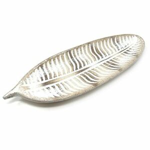 Space Home - Centro de Mesa Decorativo - Hoja Tropical Deco…