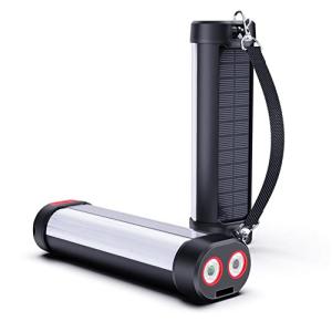 ZOVCAL Lámpara LED de camping solar, magnética, recargable,…