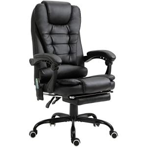 Vinsetto Silla de Oficina con 7 Puntos de Masaje Silla de M…