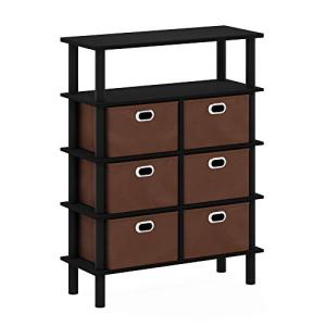 Furinno Frans Turn-N-Tube-Mesa Consola con cajones, Madera…