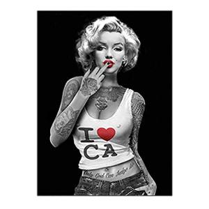 Cuadro de Arte de Pared Lienzo Marilyn Monroe Actriz Bellez…
