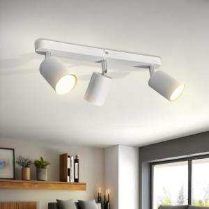 Sweier 3 Lámpara Ajustables Techo Focos, Iluminación ángulo…