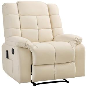 HOMCOM Sillón de Masaje, Sillón Relax Reclinable con 8 Punt…