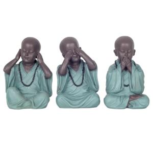 BY SIGRIS Signes Grimalt Figura Monje no ve-oye-Habla 3 Uni…
