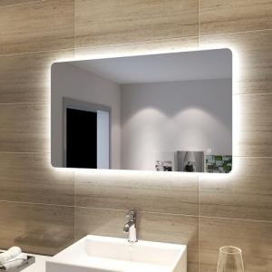 SONNI Espejo de Baño LED 100x60cm, Espejo con Iluminación B…