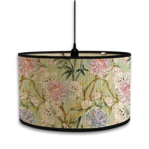 Morbuy Pantalla de Lámpara Floral de Lujo Retro, Extraíble…