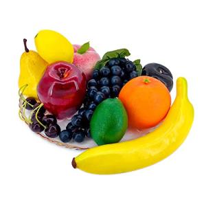 Lorigun Set de Frutas Artificiales para decoración de Acces…