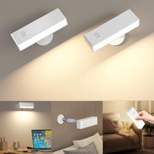 YiLaie Luz de Pared de Interior，Lámpara de Pared con Baterí…