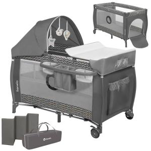 lionelo Sven Plus Cuna de Viaje para bebés 0-36M para niños…